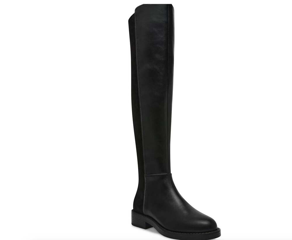 Dolce Vita Panna 50/50 Over-The-Knee Black Boots Size 9